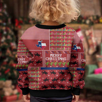 Texas Map Merry Christmas Kid Ugly Christmas Sweater Xmas Holiday Patterns - Wonder Print Shop