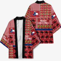 Texas Map Merry Christmas Kimono Xmas Holiday Patterns - Wonder Print Shop