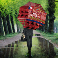 Texas Map Merry Christmas Umbrella Xmas Holiday Patterns - Wonder Print Shop