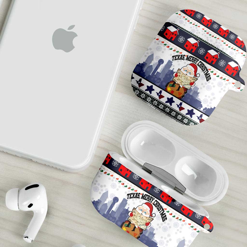 Texas Santa Christmas AirPods Case Xmas Holiday Patterns - Wonder Print Shop