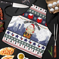 Texas Santa Christmas Apron Xmas Holiday Patterns - Wonder Print Shop