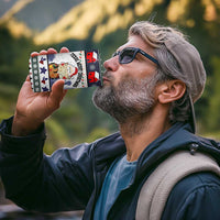 Texas Santa Christmas 4 in 1 Can Cooler Tumbler Xmas Holiday Patterns - Wonder Print Shop