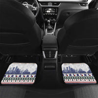 Texas Santa Christmas Car Mats Xmas Holiday Patterns - Wonder Print Shop