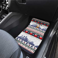Texas Santa Christmas Car Mats Xmas Holiday Patterns - Wonder Print Shop