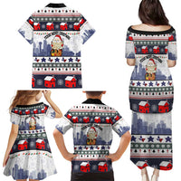 Texas Santa Christmas Family Matching Puletasi and Hawaiian Shirt Xmas Holiday Patterns - Wonder Print Shop
