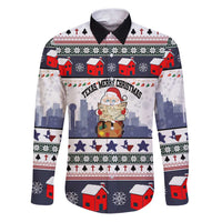 Texas Santa Christmas Family Matching Puletasi and Hawaiian Shirt Xmas Holiday Patterns - Wonder Print Shop
