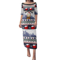Texas Santa Christmas Family Matching Puletasi and Hawaiian Shirt Xmas Holiday Patterns - Wonder Print Shop