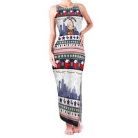 Texas Santa Christmas Family Matching Tank Maxi Dress and Hawaiian Shirt Xmas Holiday Patterns - Wonder Print Shop