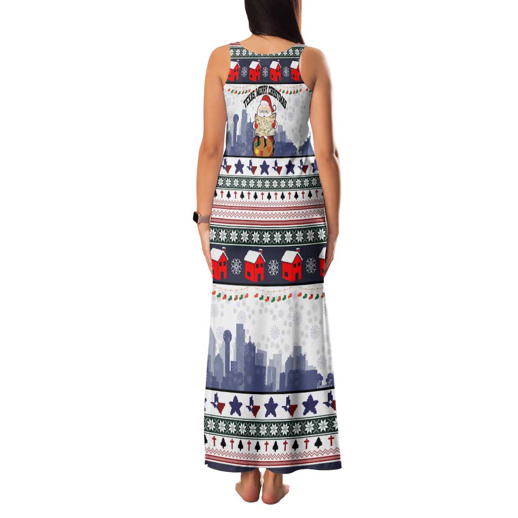 Texas Santa Christmas Family Matching Tank Maxi Dress and Hawaiian Shirt Xmas Holiday Patterns - Wonder Print Shop
