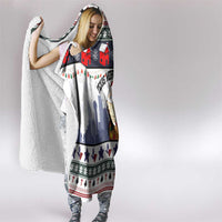 Texas Santa Christmas Hooded Blanket Xmas Holiday Patterns - Wonder Print Shop