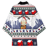 Texas Santa Christmas Kimono Xmas Holiday Patterns - Wonder Print Shop