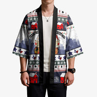 Texas Santa Christmas Kimono Xmas Holiday Patterns - Wonder Print Shop