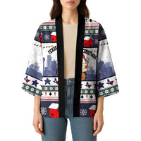 Texas Santa Christmas Kimono Xmas Holiday Patterns - Wonder Print Shop
