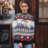 Texas Santa Christmas Ugly Christmas Sweater Xmas Holiday Patterns - Wonder Print Shop