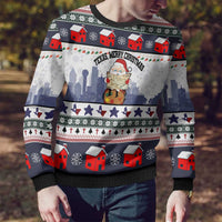 Texas Santa Christmas Ugly Christmas Sweater Xmas Holiday Patterns - Wonder Print Shop
