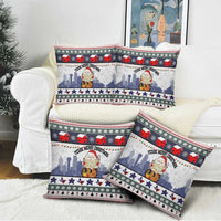 Texas Santa Christmas Pillow Cover Xmas Holiday Patterns - Wonder Print Shop