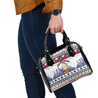 Texas Santa Christmas Shoulder Handbag Xmas Holiday Patterns - Wonder Print Shop