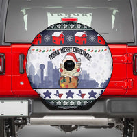 Texas Santa Christmas Spare Tire Cover Xmas Holiday Patterns - Wonder Print Shop