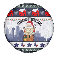 Texas Santa Christmas Spare Tire Cover Xmas Holiday Patterns - Wonder Print Shop