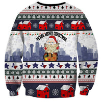 Texas Santa Christmas Sweatshirt Xmas Holiday Patterns - Wonder Print Shop