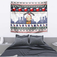 Texas Santa Christmas Tapestry Xmas Holiday Patterns - Wonder Print Shop