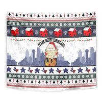 Texas Santa Christmas Tapestry Xmas Holiday Patterns - Wonder Print Shop