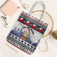 Texas Santa Christmas Tote Bag Xmas Holiday Patterns - Wonder Print Shop