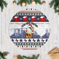 Texas Santa Christmas Tree Skirt Xmas Holiday Patterns - Wonder Print Shop