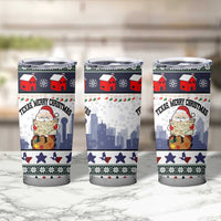 Texas Santa Christmas Tumbler Cup Xmas Holiday Patterns - Wonder Print Shop