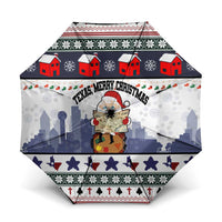 Texas Santa Christmas Umbrella Xmas Holiday Patterns - Wonder Print Shop