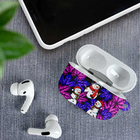 Christmas Snowman Leaves AirPods Case Xmas Holiday Patterns - Wonder Print Shop