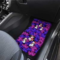 Christmas Snowman Leaves Car Mats Xmas Holiday Patterns - Wonder Print Shop
