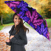 Christmas Snowman Leaves Umbrella Xmas Holiday Patterns - Wonder Print Shop