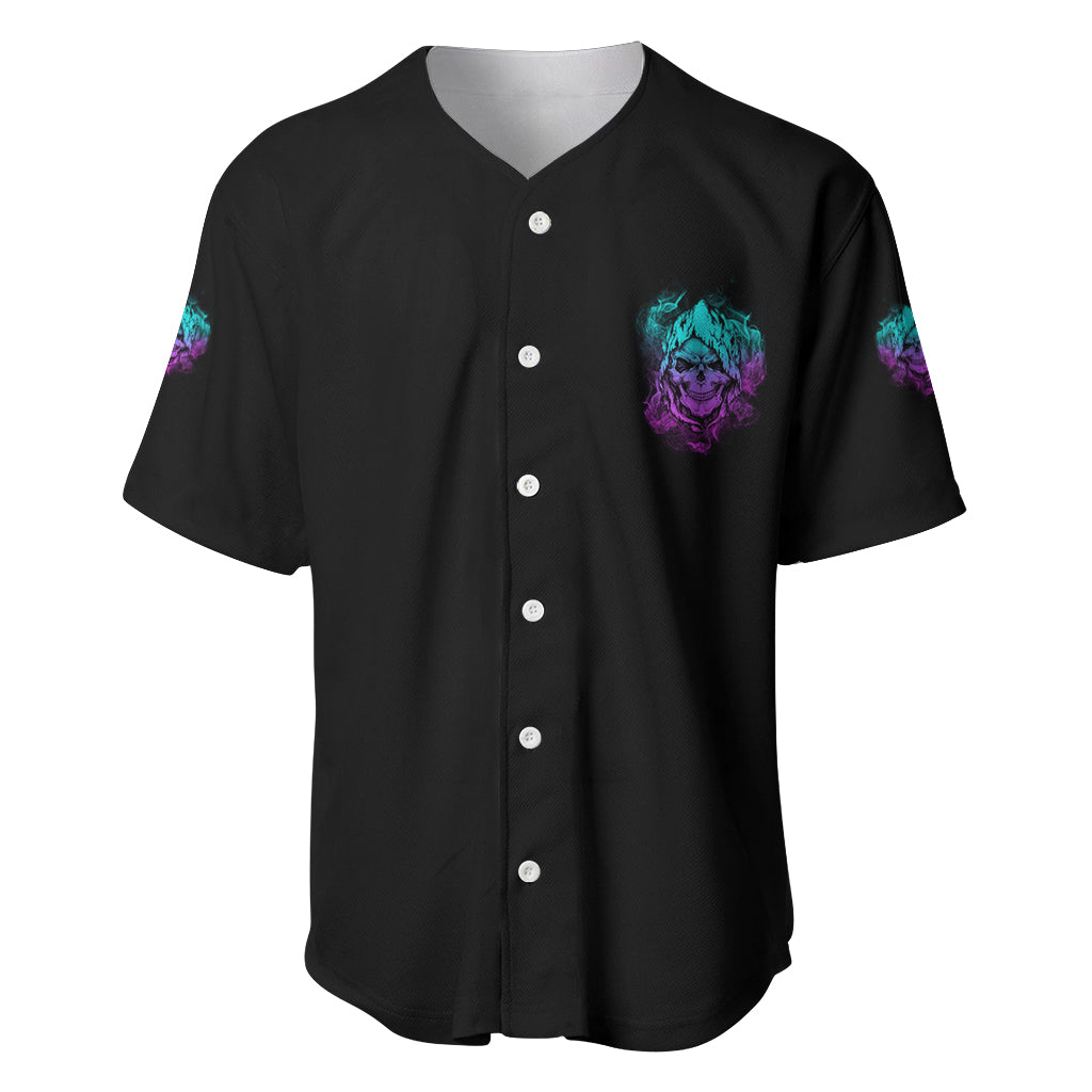 If I'm Too Quiet And Smiling Baseball Jersey - Wonder Print Shop