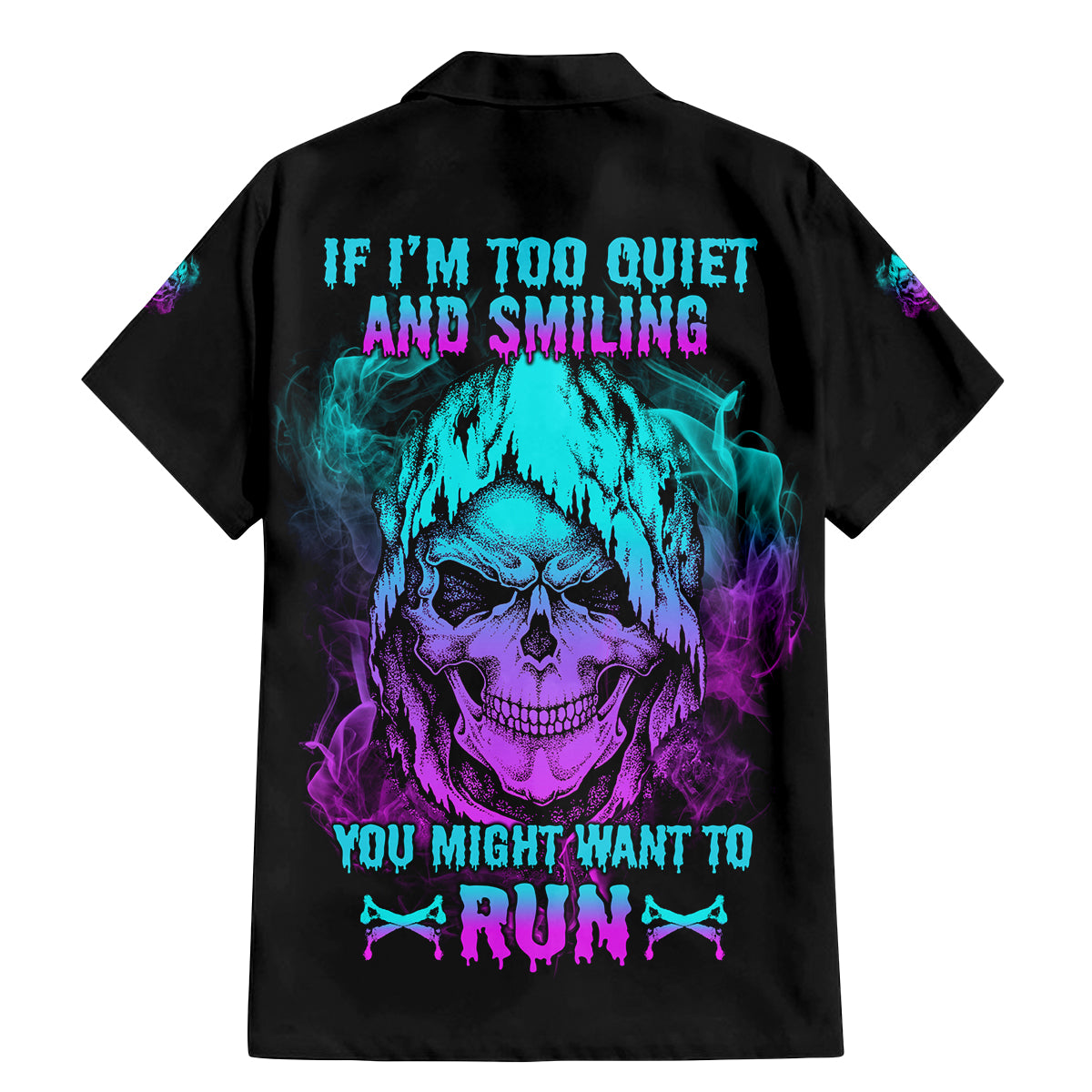 If I'm Too Quiet And Smiling Family Matching Mermaid Dress and Hawaiian Shirt - Wonder Print Shop