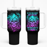 If I'm Too Quiet And Smiling Tumbler With Handle - Wonder Print Shop