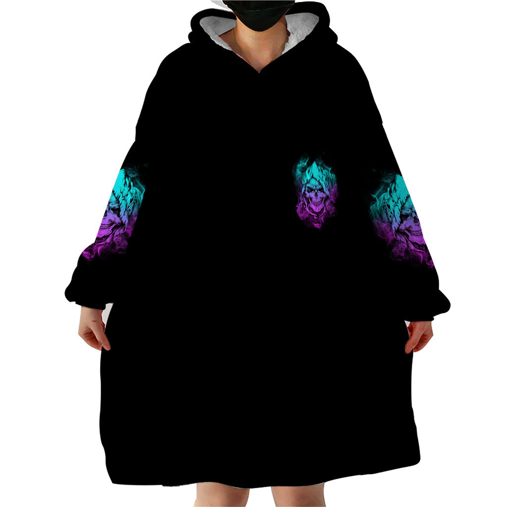 If I'm Too Quiet And Smiling Wearable Blanket Hoodie - Wonder Print Shop