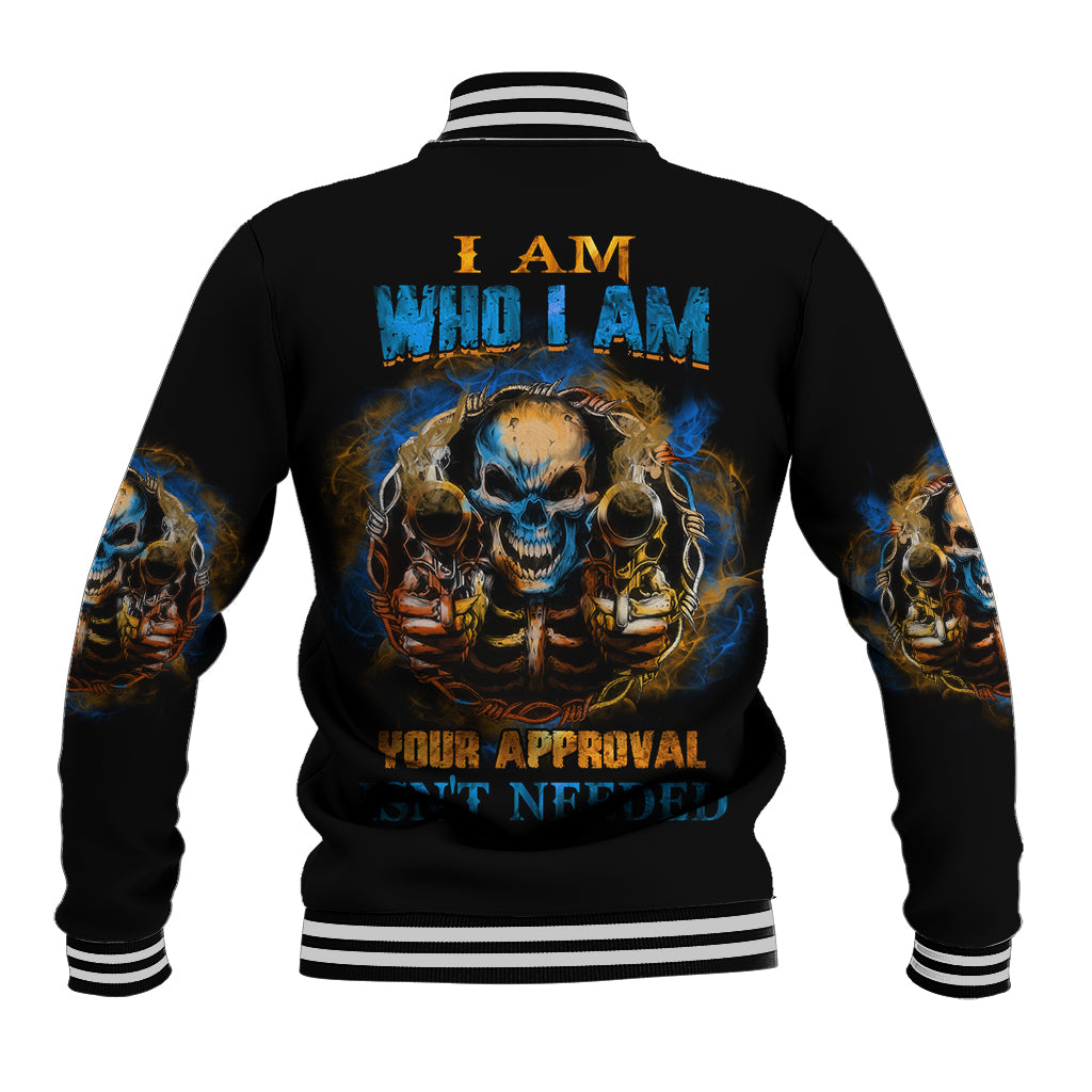 I Am Who I Am Baseball Jacket - Wonder Print Shop