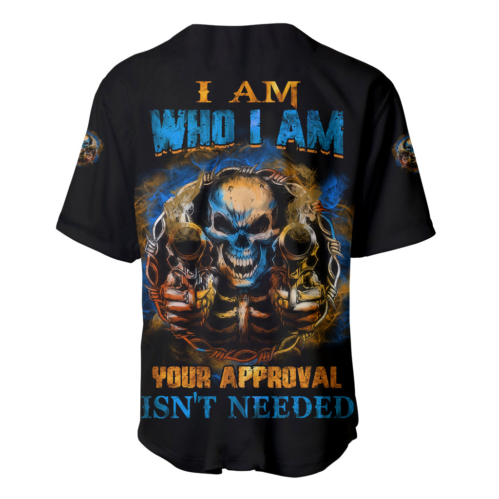 I Am Who I Am Baseball Jersey - Wonder Print Shop