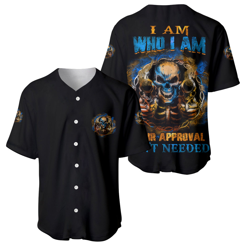 I Am Who I Am Baseball Jersey - Wonder Print Shop