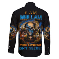 I Am Who I Am Family Matching Long Sleeve Bodycon Dress and Hawaiian Shirt - Wonder Print Shop