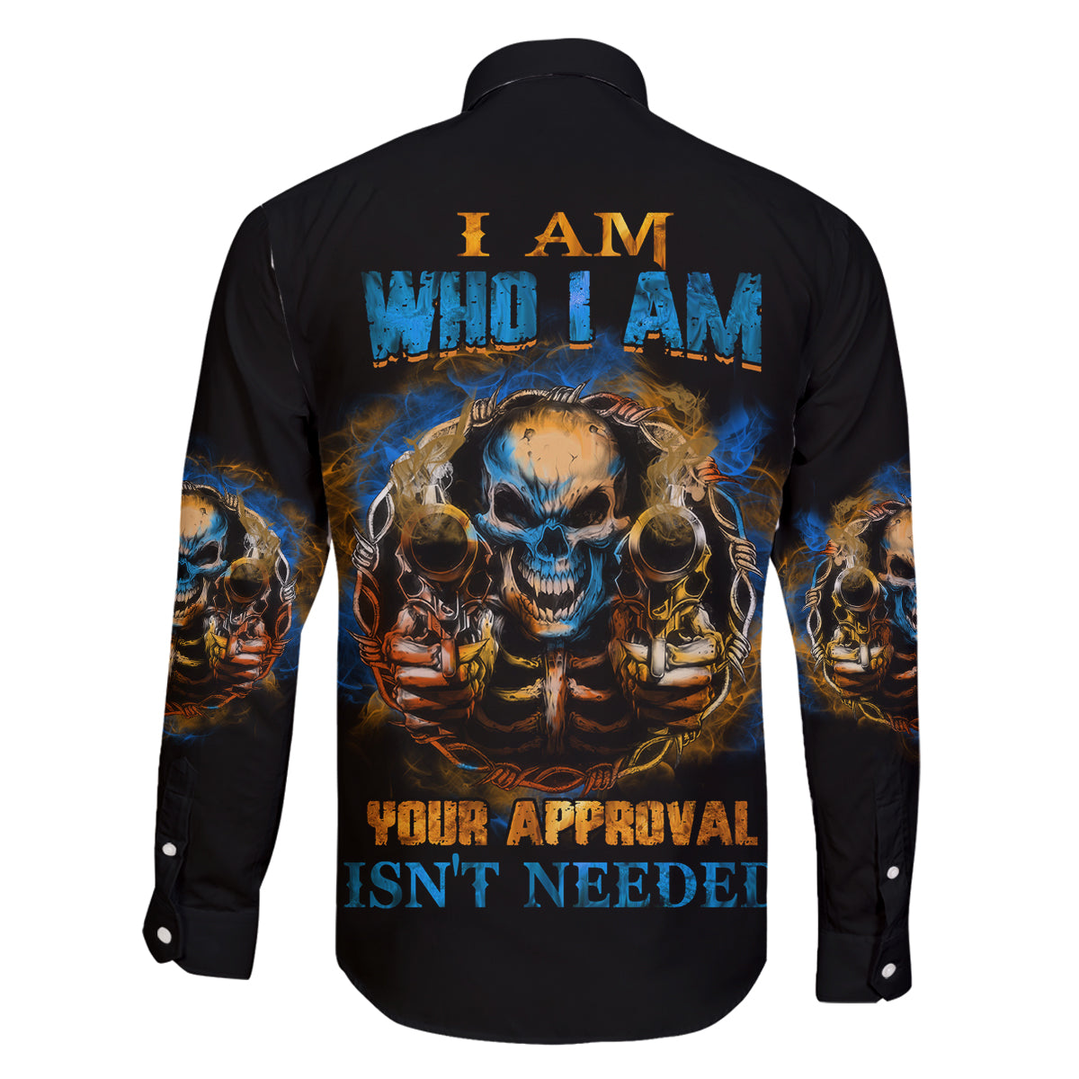 I Am Who I Am Family Matching Mermaid Dress and Hawaiian Shirt - Wonder Print Shop