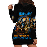I Am Who I Am Hoodie Dress - Wonder Print Shop