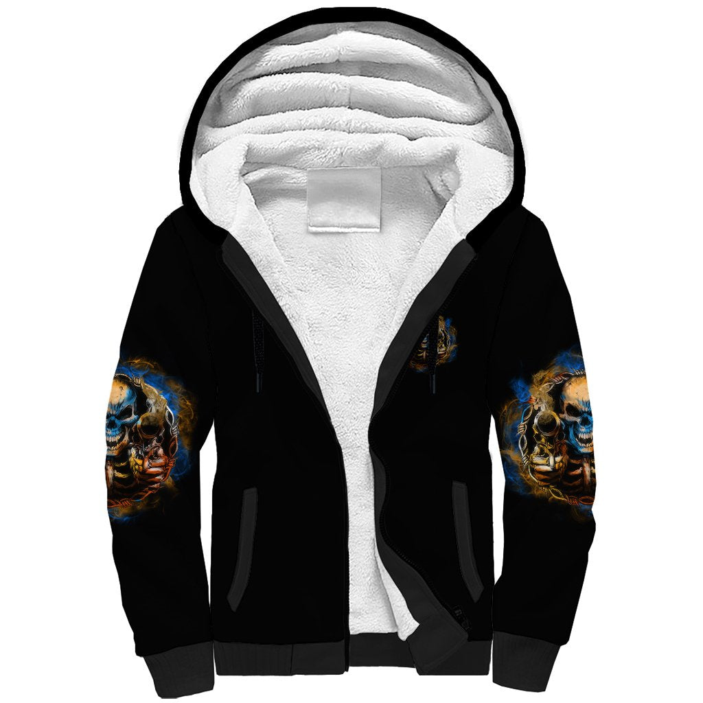 I Am Who I Am Sherpa Hoodie - Wonder Print Shop