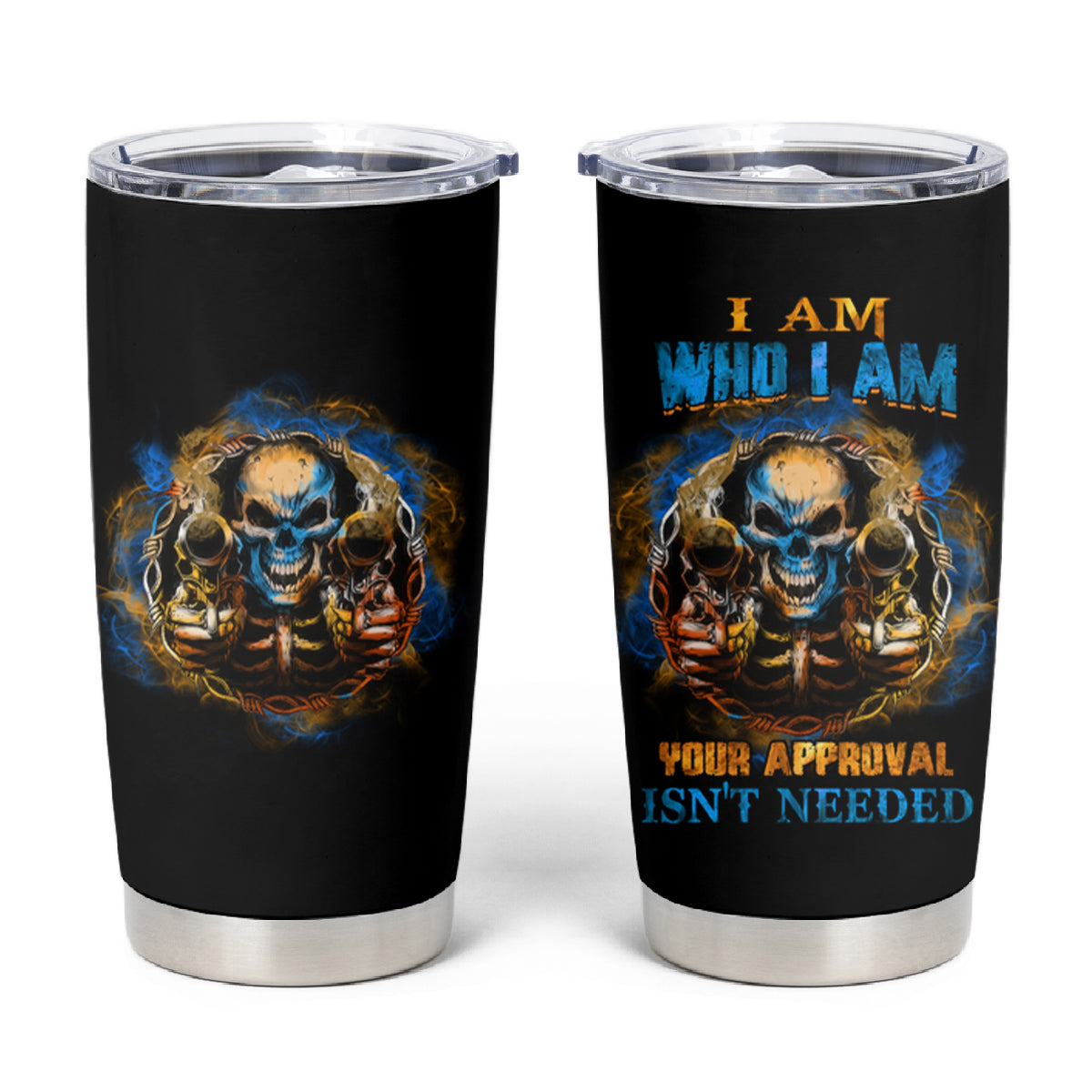 I Am Who I Am Tumbler Cup - Wonder Print Shop