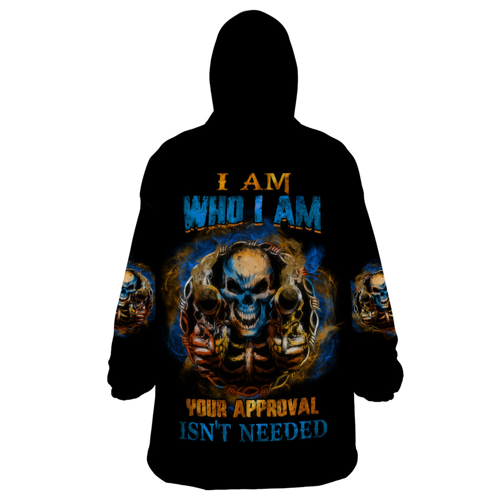 I Am Who I Am Wearable Blanket Hoodie - Wonder Print Shop