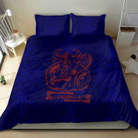 Valhalla Warrior Viking Bedding Set with Axes and Norse Symbols Norse Mythology Tribute - Wonder Print Shop