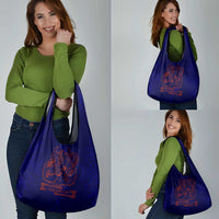 Valhalla Warrior Viking Grocery Bag with Axes and Norse Symbols Norse Mythology Tribute - Wonder Print Shop