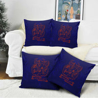 Valhalla Warrior Viking Pillow Cover with Axes and Norse Symbols Norse Mythology Tribute - Wonder Print Shop