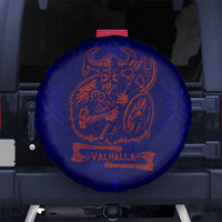 Valhalla Warrior Viking Spare Tire Cover with Axes and Norse Symbols Norse Mythology Tribute - Wonder Print Shop